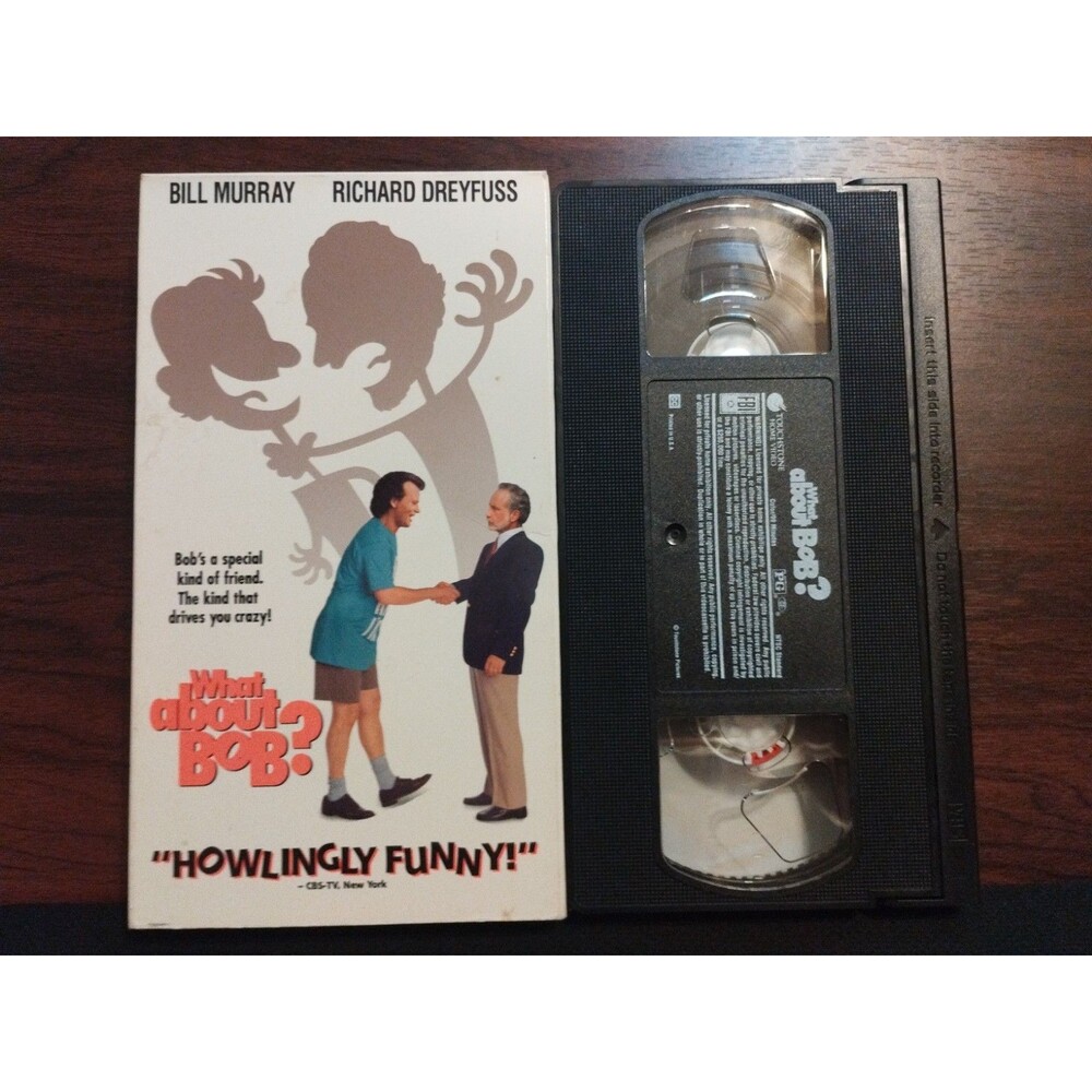 What About Bob (VHS, 1991, slipcover case) Bill Murray, Richard Dreyfuss